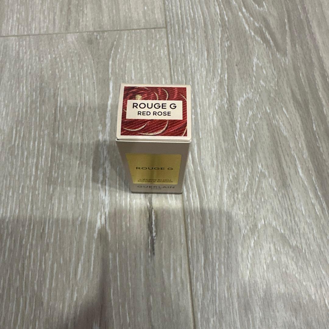 GUERLAIN ゲラン　ルージュジェケース　デニムリップケース　レッドローズ