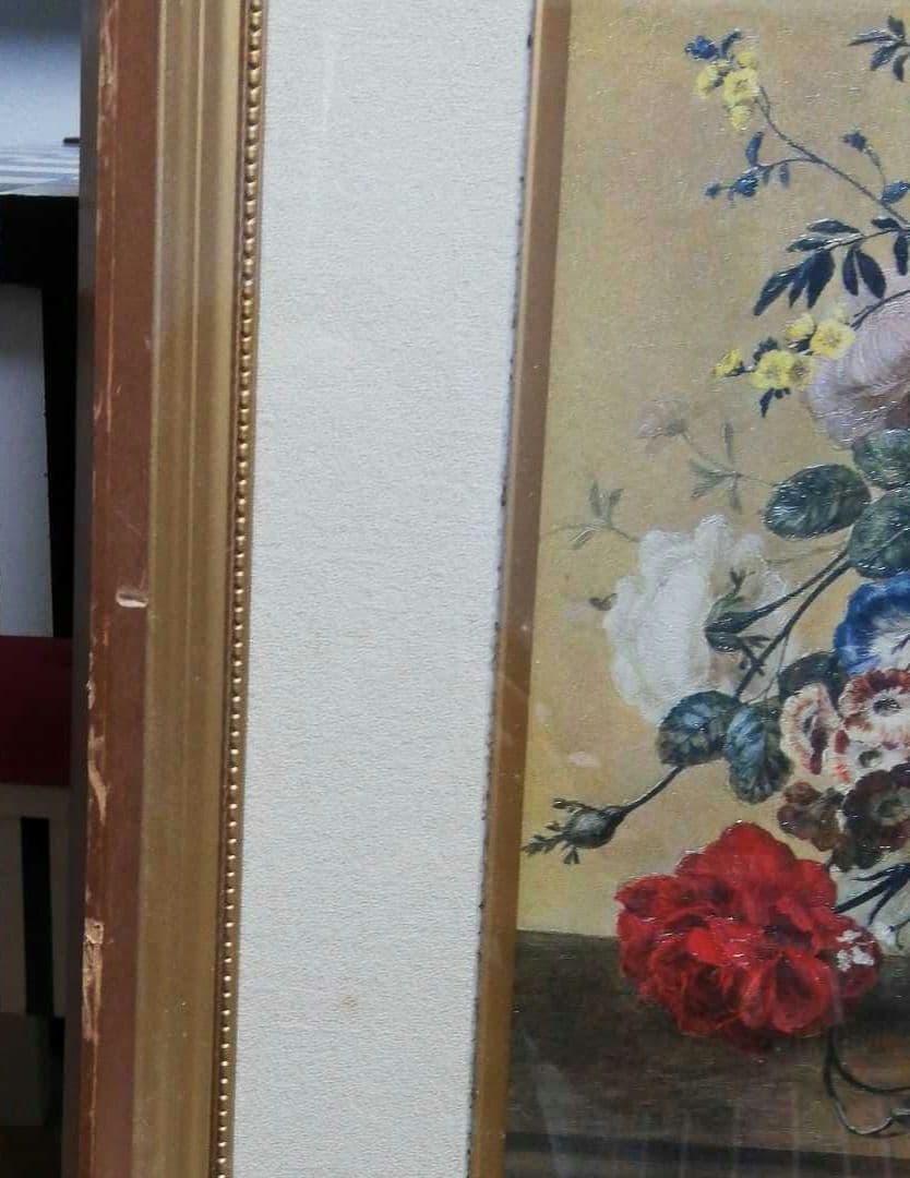 絵画 額 絵★Michael Janch★ドイツ★薔薇