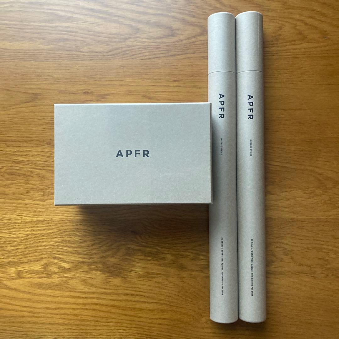 【新品】APFR お香立て & お香2種 セット 真鍮 アポテーケ