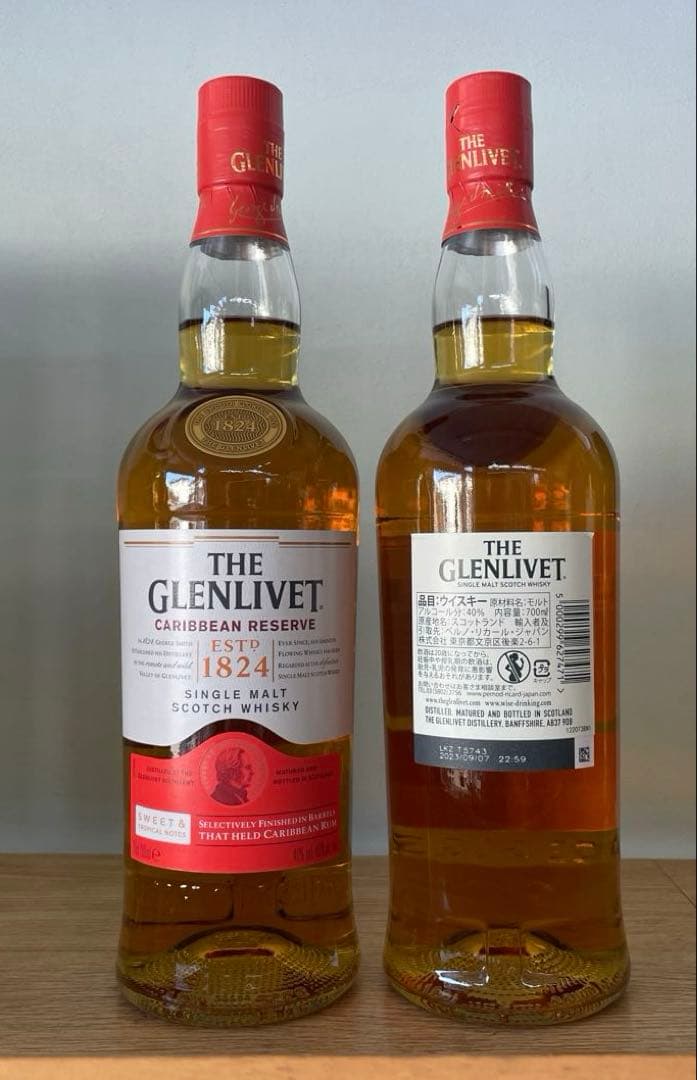 THE GLENLIVET シングルモルト 4種 6本