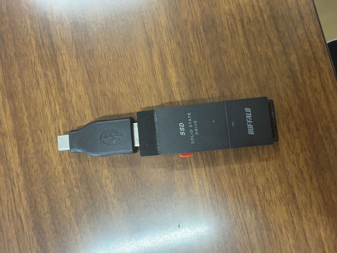 BUFFALO 外付けSSD ポータブル テラ