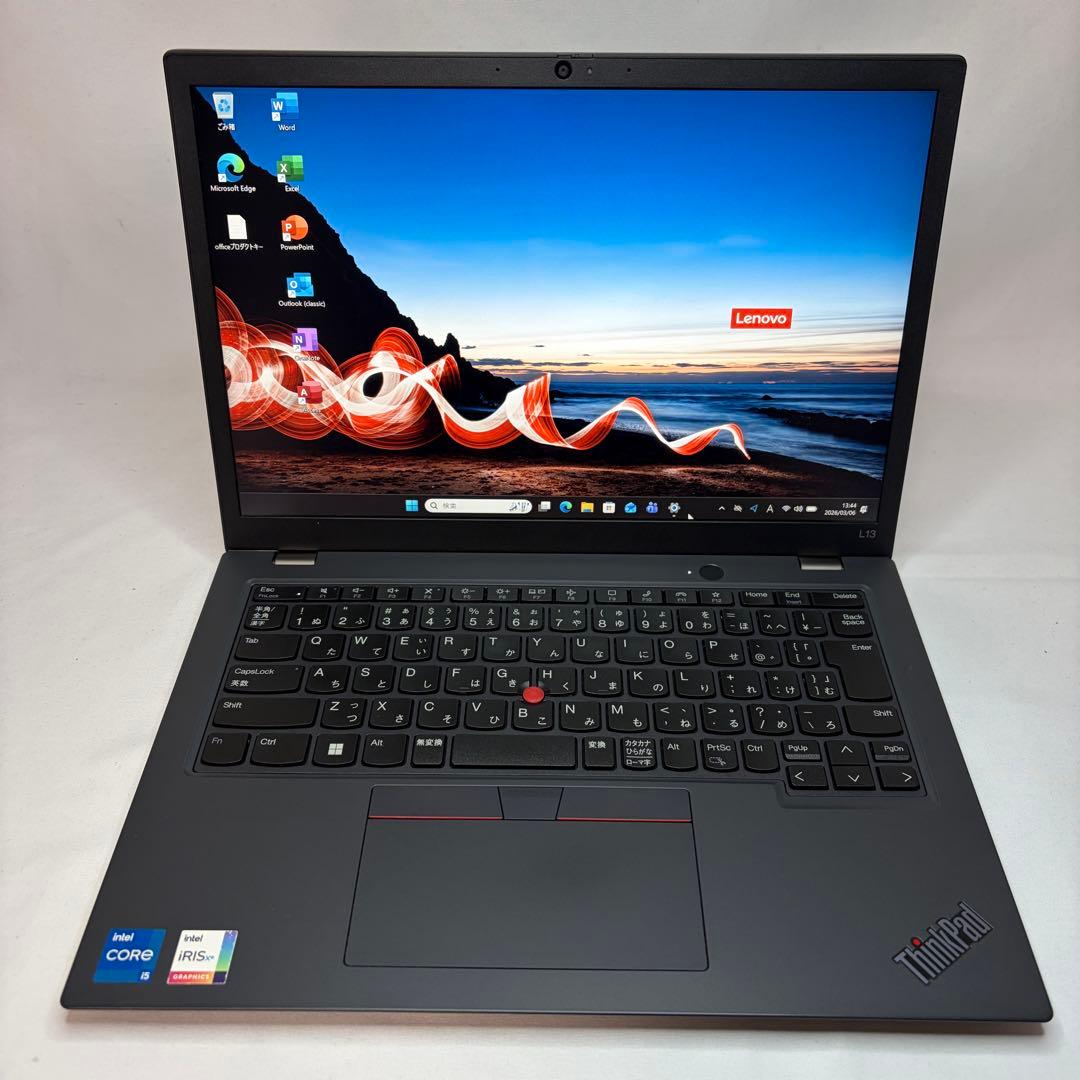 美品 ThinkPad L13 Gen3 12世代 i5 16GB Office