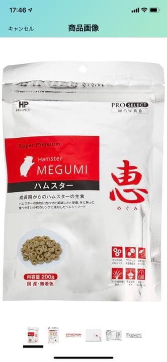 ハムスター餌　床材　トイレ砂セット