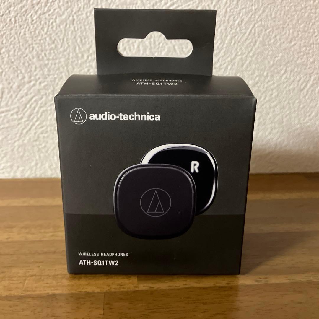 audio-technica ATH-SQ1TW2 ワイヤレスイヤフォン　黒