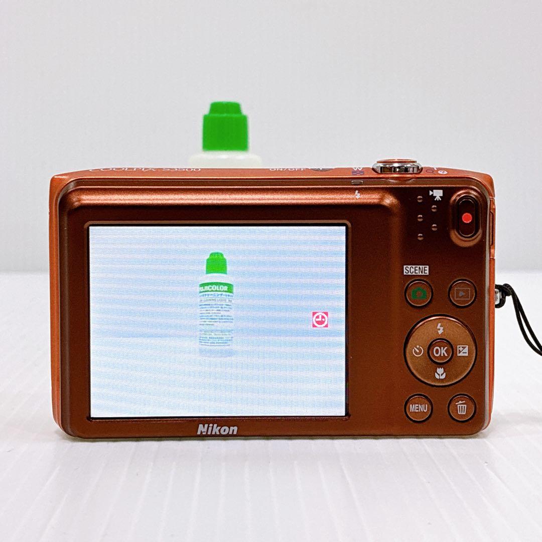 T-021【完動美品 SDカード付】NIKON COOLPIX S3500