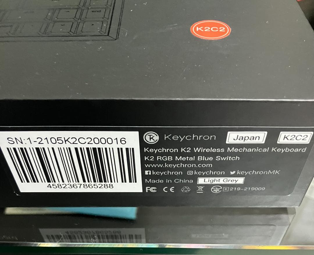 Keychron K2 version2 RGB LED 日本語配列キーボード