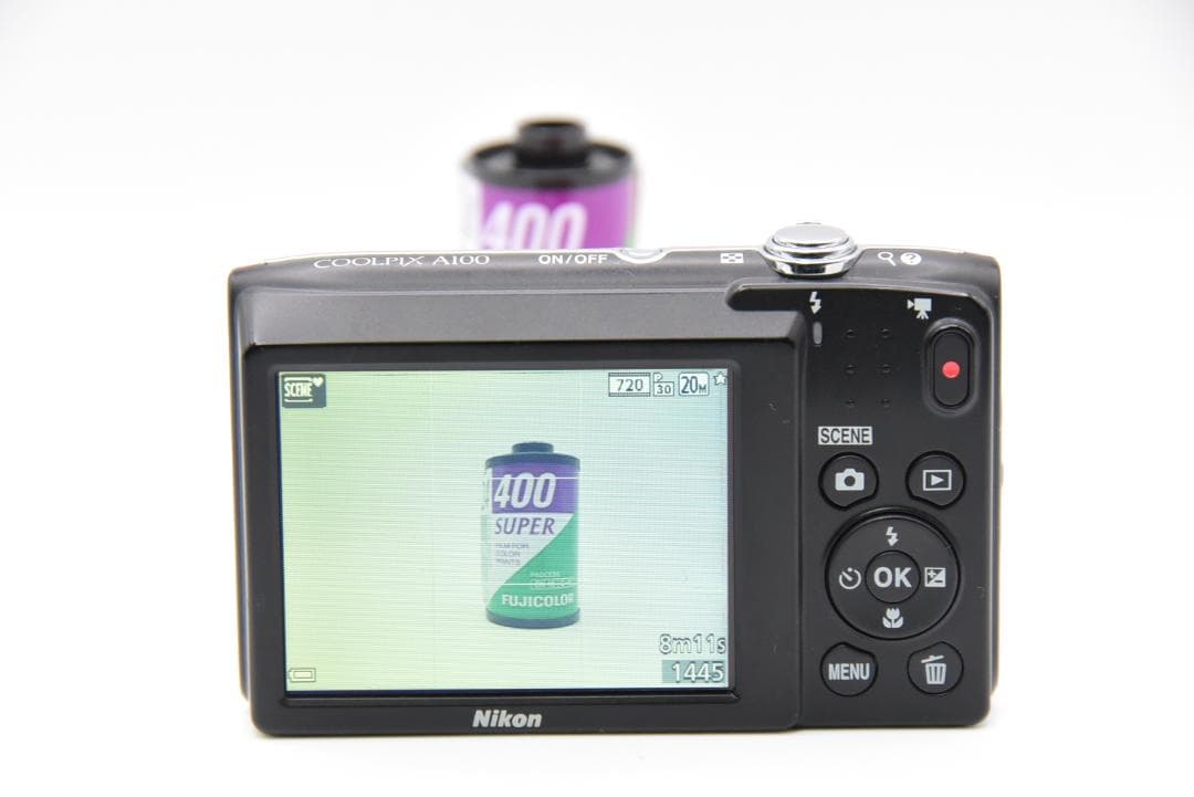 ■ 美品 ■ ニコン Nikon COOLPIX A100 レッド《動作OK》