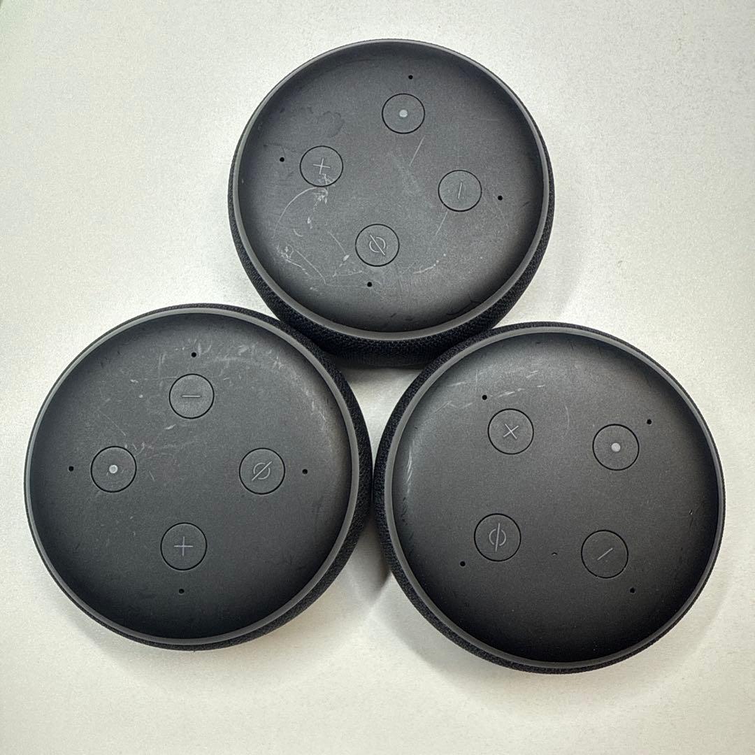 アレクサ Alexa エコードット Echo Dot 第3世代 3個セット