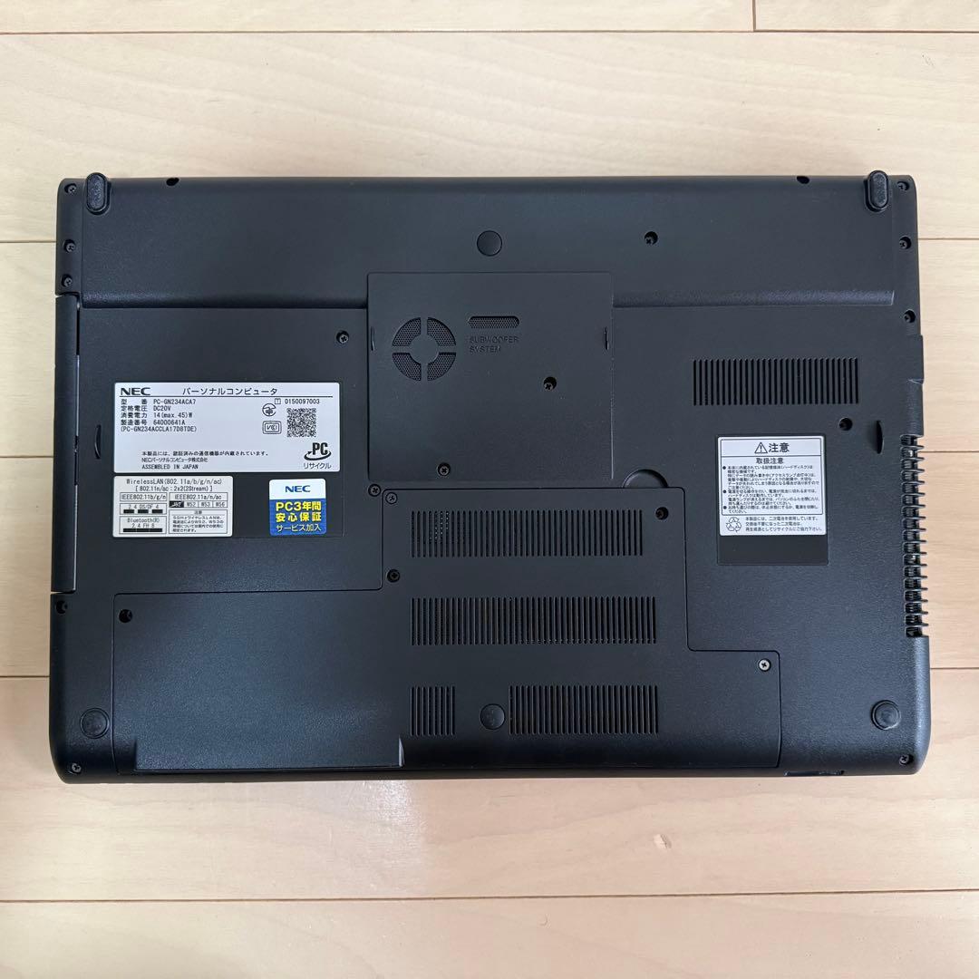 NEC PC-GN234ACA7 ノートPC