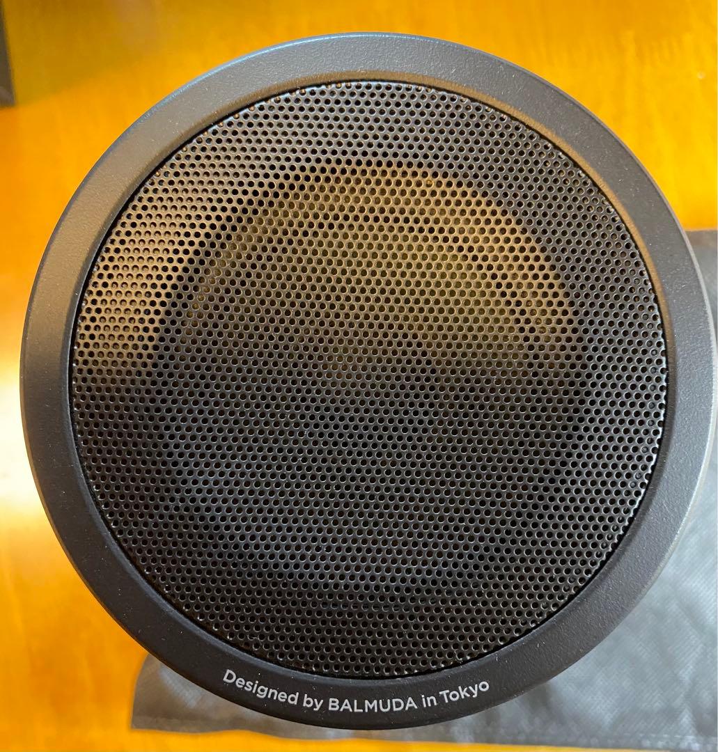 BALMUDA The Speaker ブラック　 付属品、箱付き