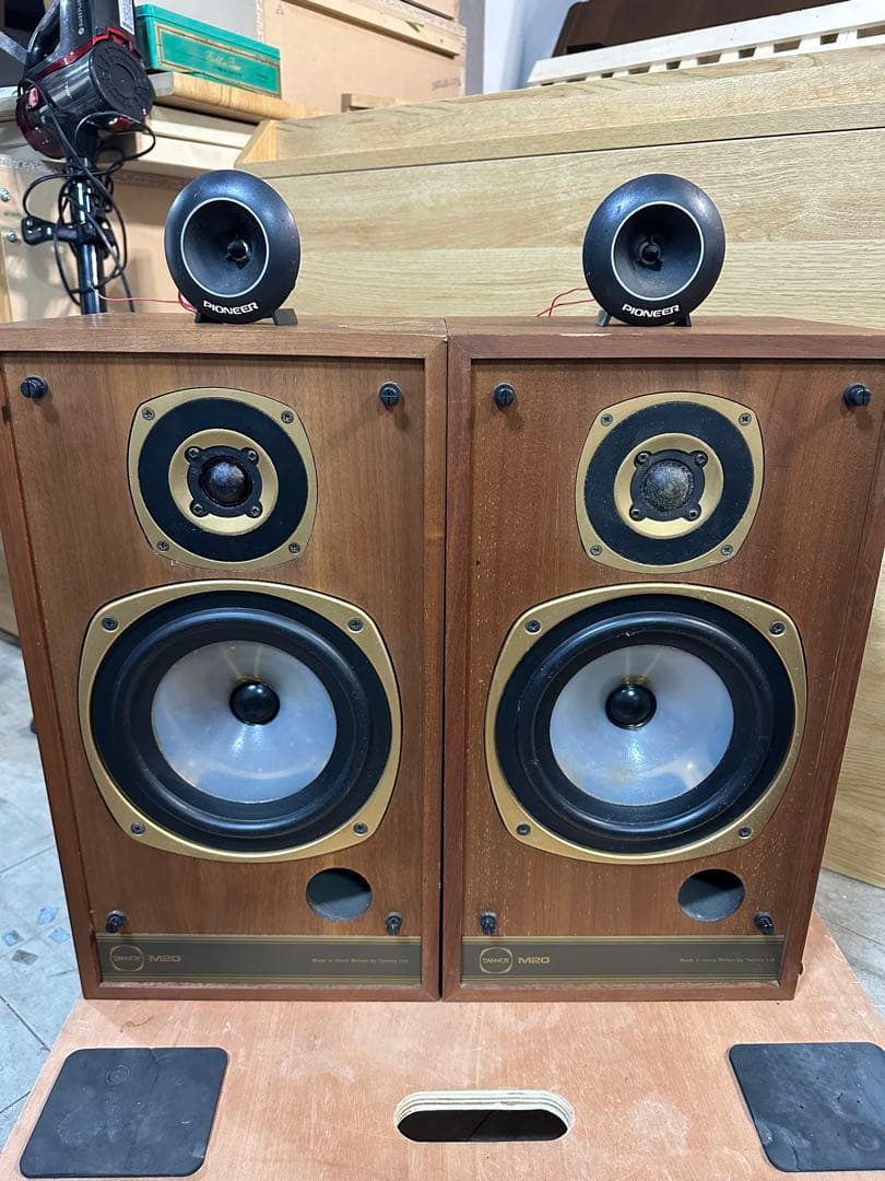 スピーカー・ウーファー Tannoy m20 + pioneer pt-8D