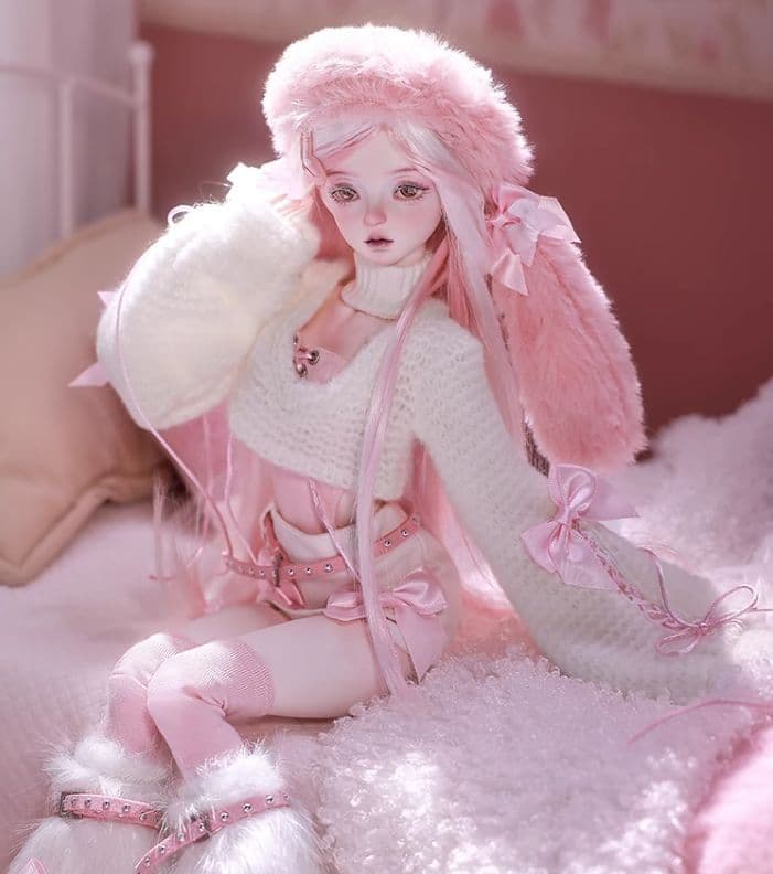 AX996 BJD 1/4 ドール本体 Poppy 球体関節人形 ハンドメイド