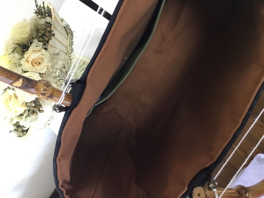 花ぷらら・最後の1点. ハンドメイド・大島紬・大きめ・トートバッグ・183