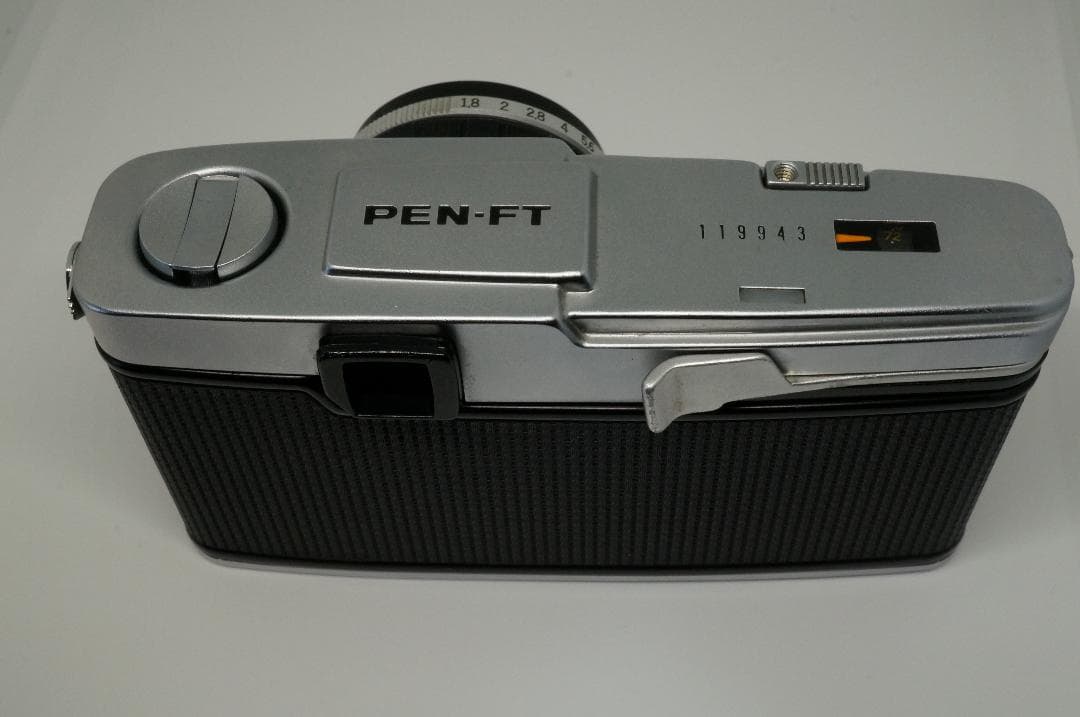 フィルムカメラ OLYMPUS PEN-FT + 38mm F1.8