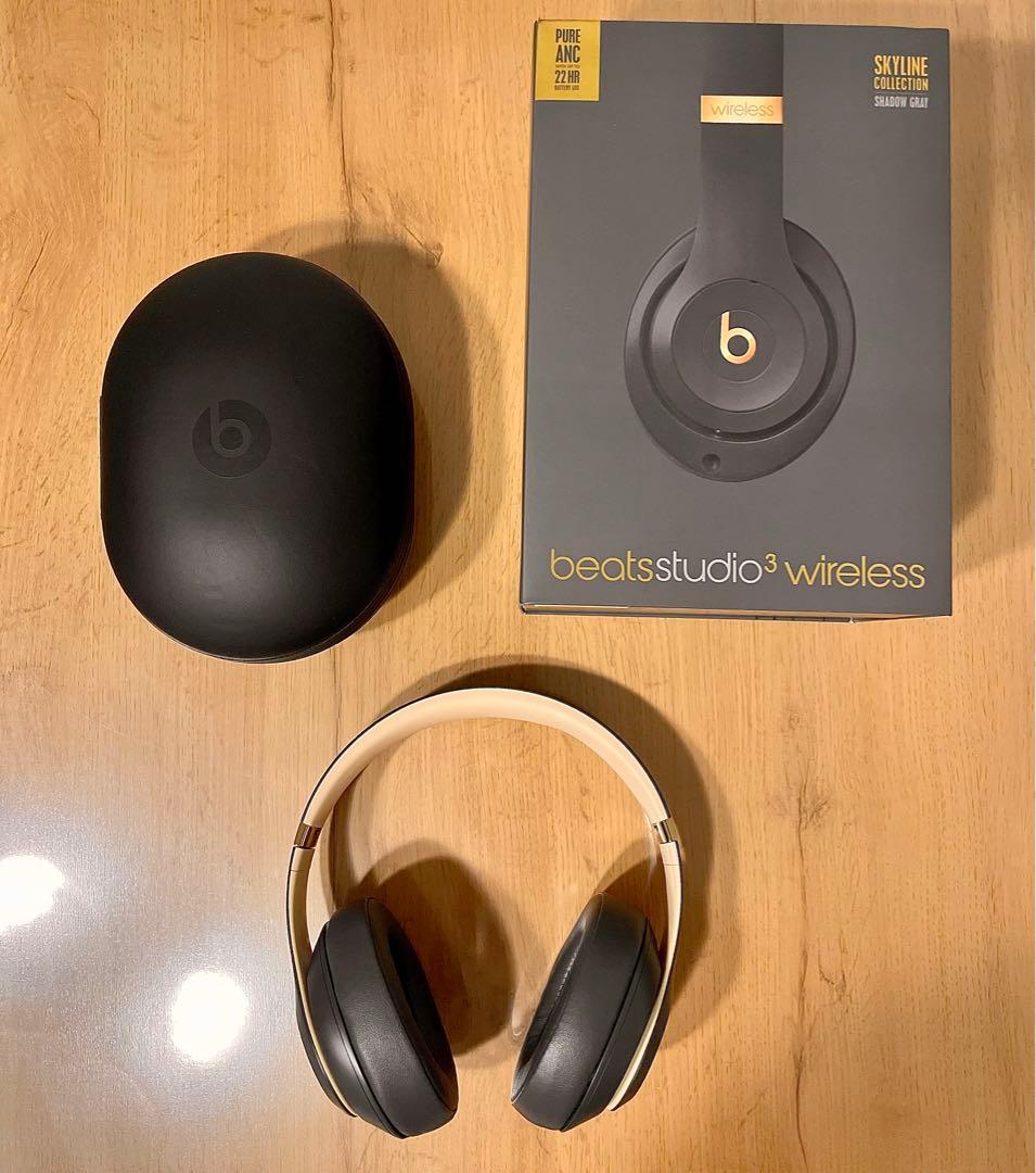 【専用】beats studio 3ワイヤレス ヘッドホン シャドーグレー