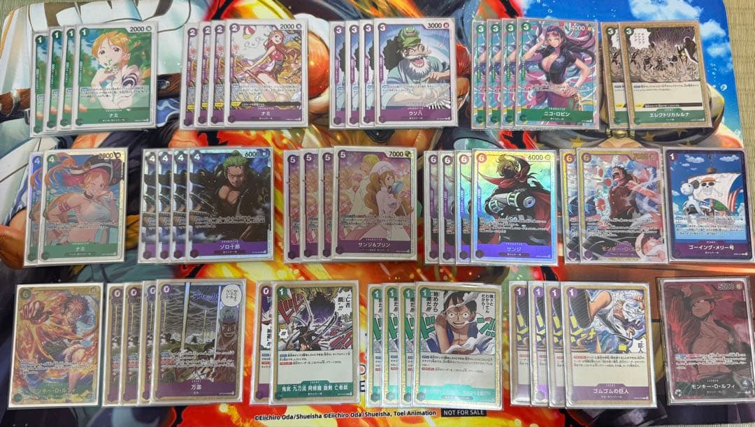 【リーパラ】緑紫ルフィ　デッキ　ガチ構築