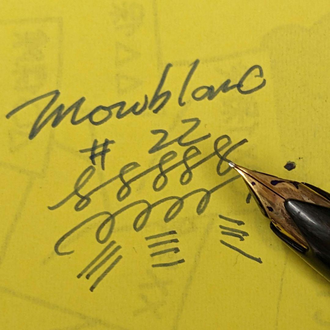 Montblanc/モンブラン/万年筆/No.22/筆記用具