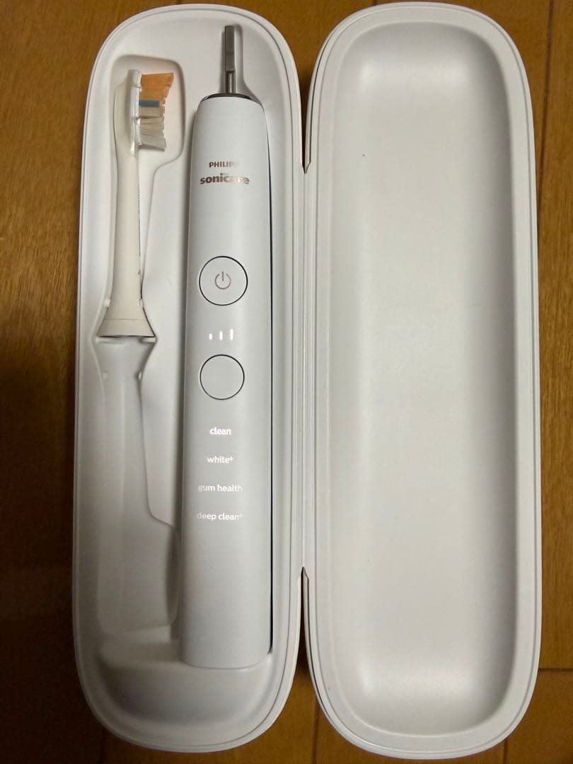 値引可)フィリップス電動歯ブラシ9000携帯用トラベルケース/充電器用グラス付き