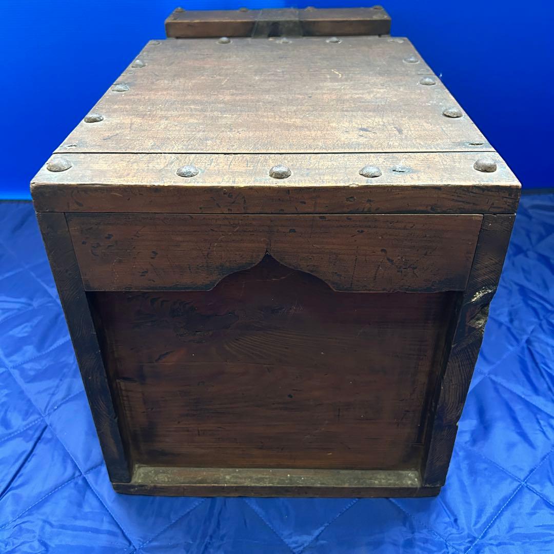 ほ*そ様 蔵出品⑤ 賽銭箱 銭函 銭箱 木製 工芸品 アンティーク