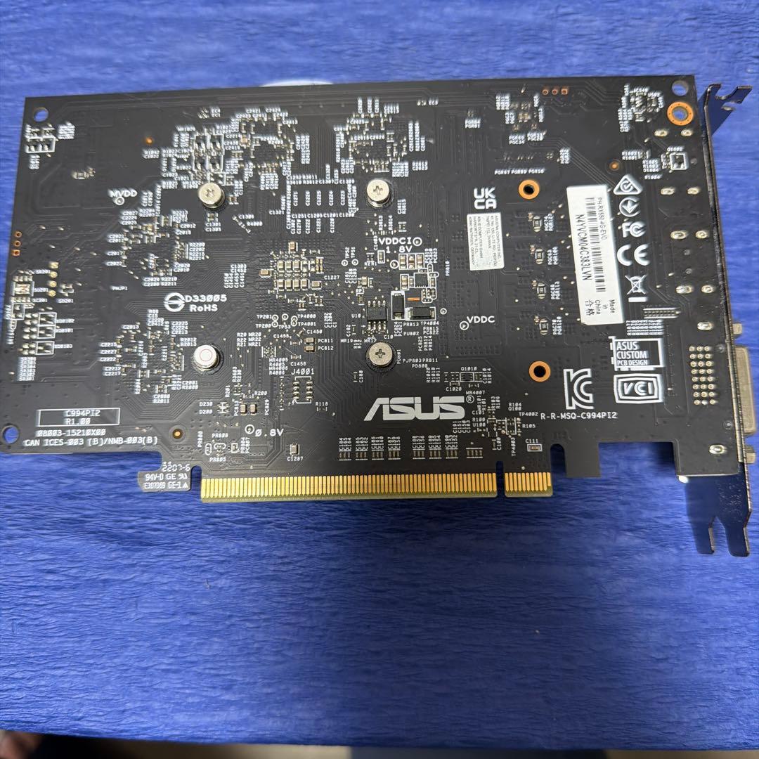 【中古】ASUSグラフィックカード　PH-RX550-4G-EVO