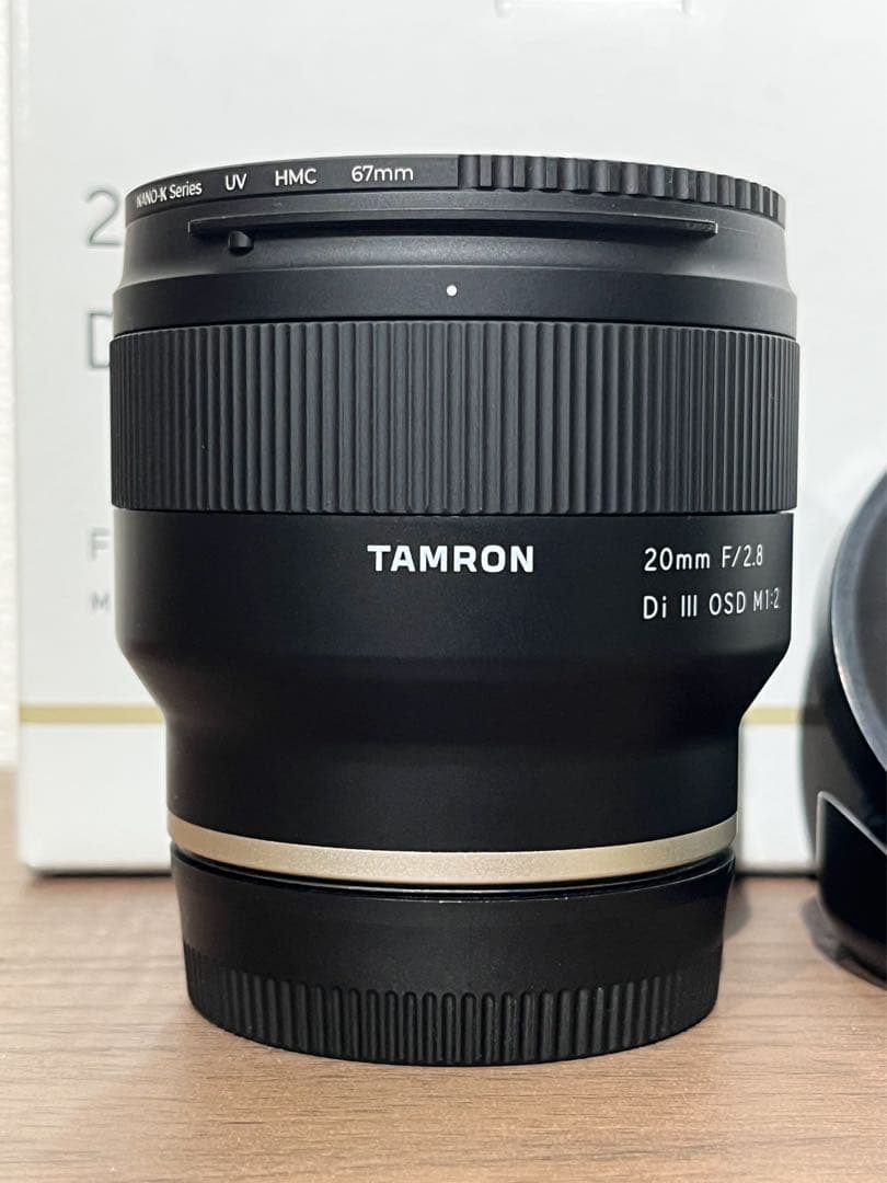 ほぼ未使用　TAMRON 20mm F/2.8 Di III OSD M:1:2
