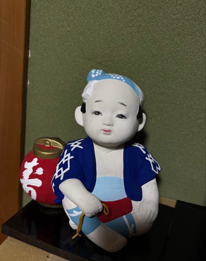 【伝統工芸】博多人形 子供人形 4体セット 置物 約25cm 和人形 夏祭り