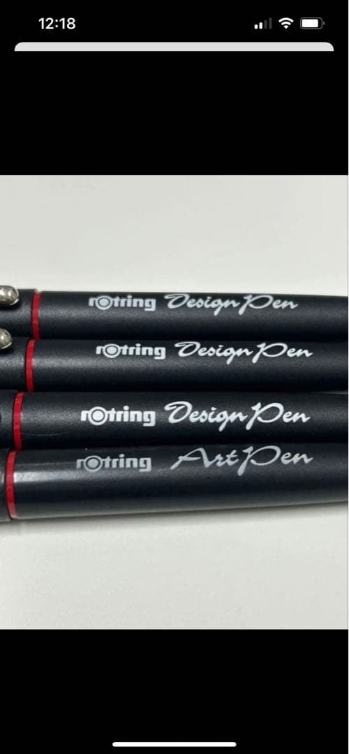 「user_a8fca66c」 rotring アートペン 4本セット