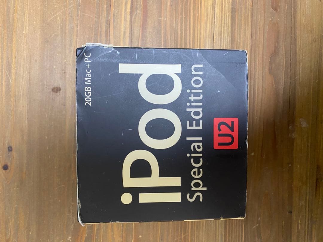 iPod U2 Special Edition 20GB ジャンク