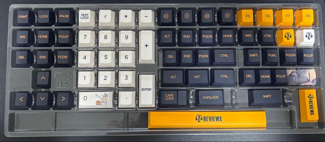 Mechkeys x Z Review Rinko Touch キーキャップ