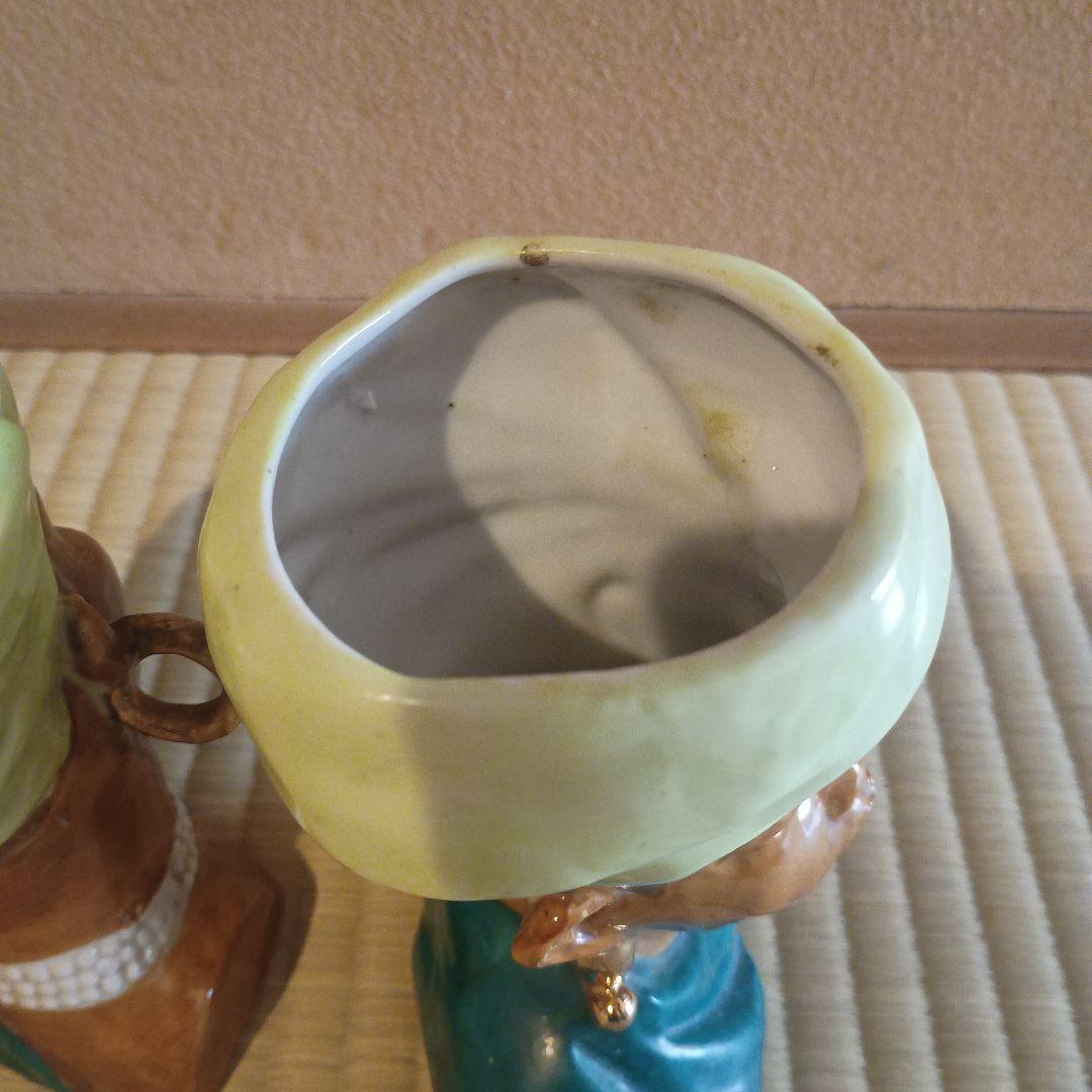 花瓶 ヴィンテージベース（アフリカンペア）