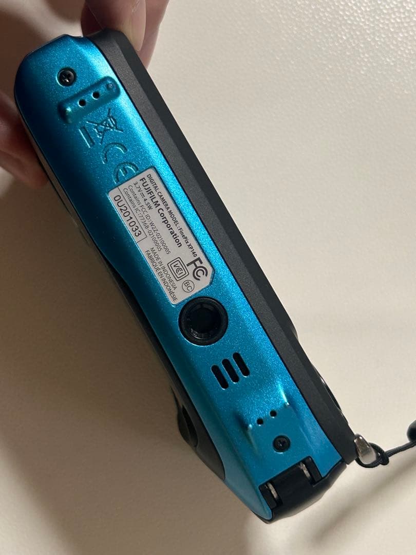 中古 富士フイルム FUJIFILM FinePix XP140 スカイブルー
