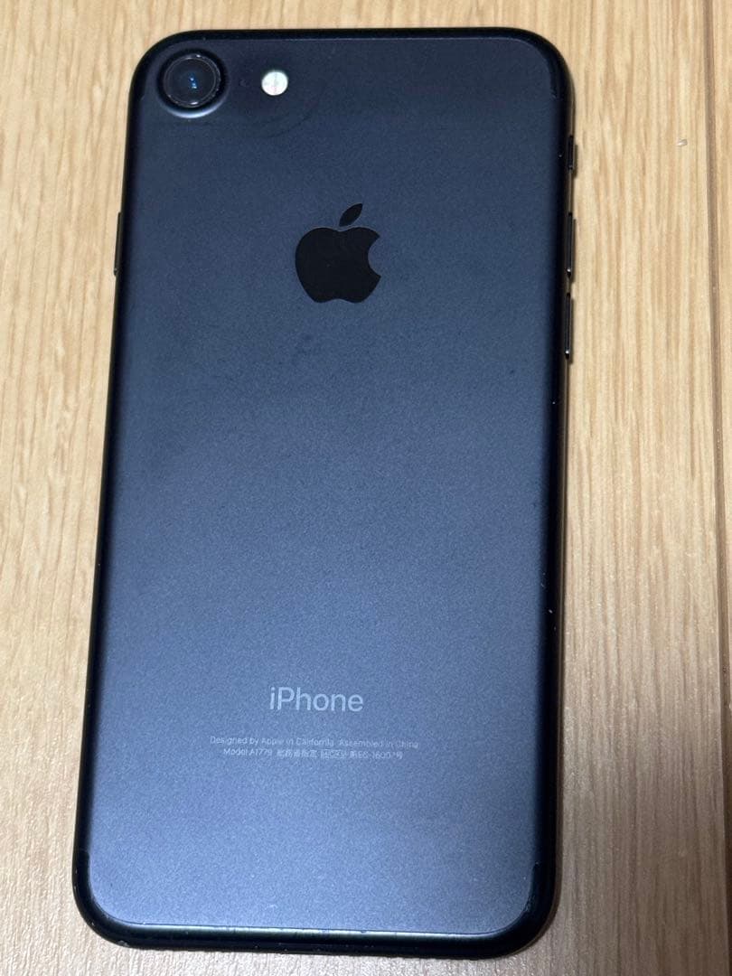 iPhone スマートフォン本体のみ iPhone 7 128GB ブラック