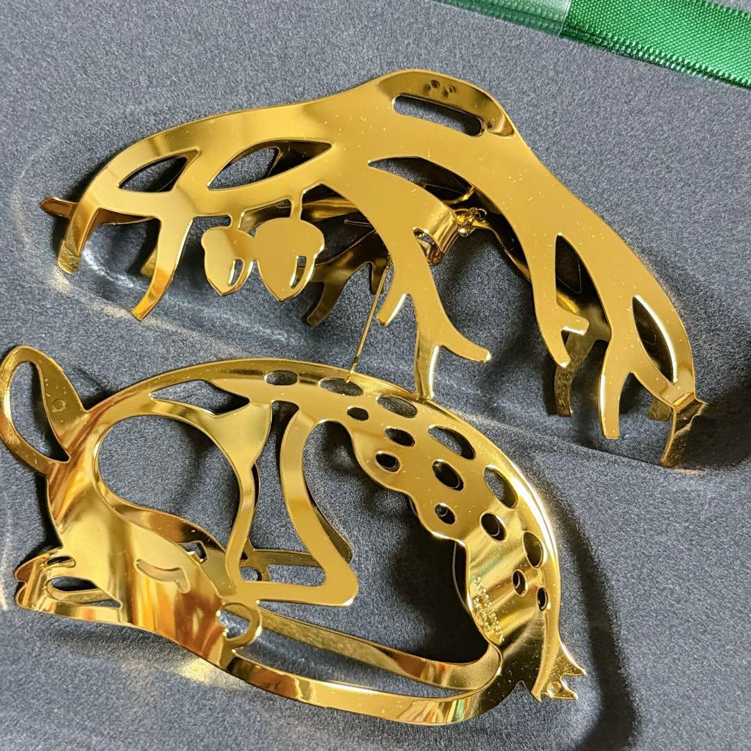 新品   2023 鹿 レインディア ゴールド