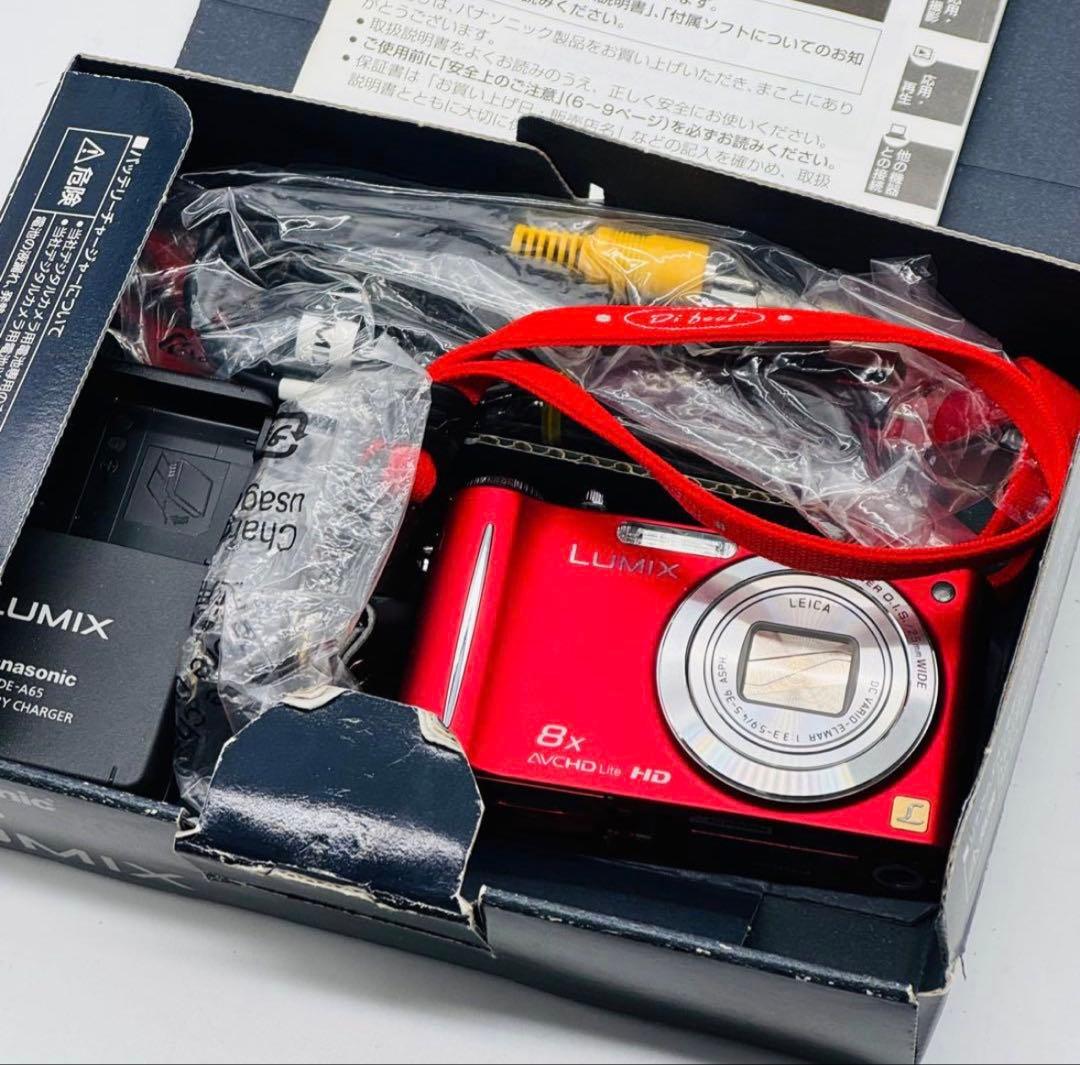 【極美品・箱付】パナソニック LUMIX DMC-ZX3 バッテリー2個　日本製