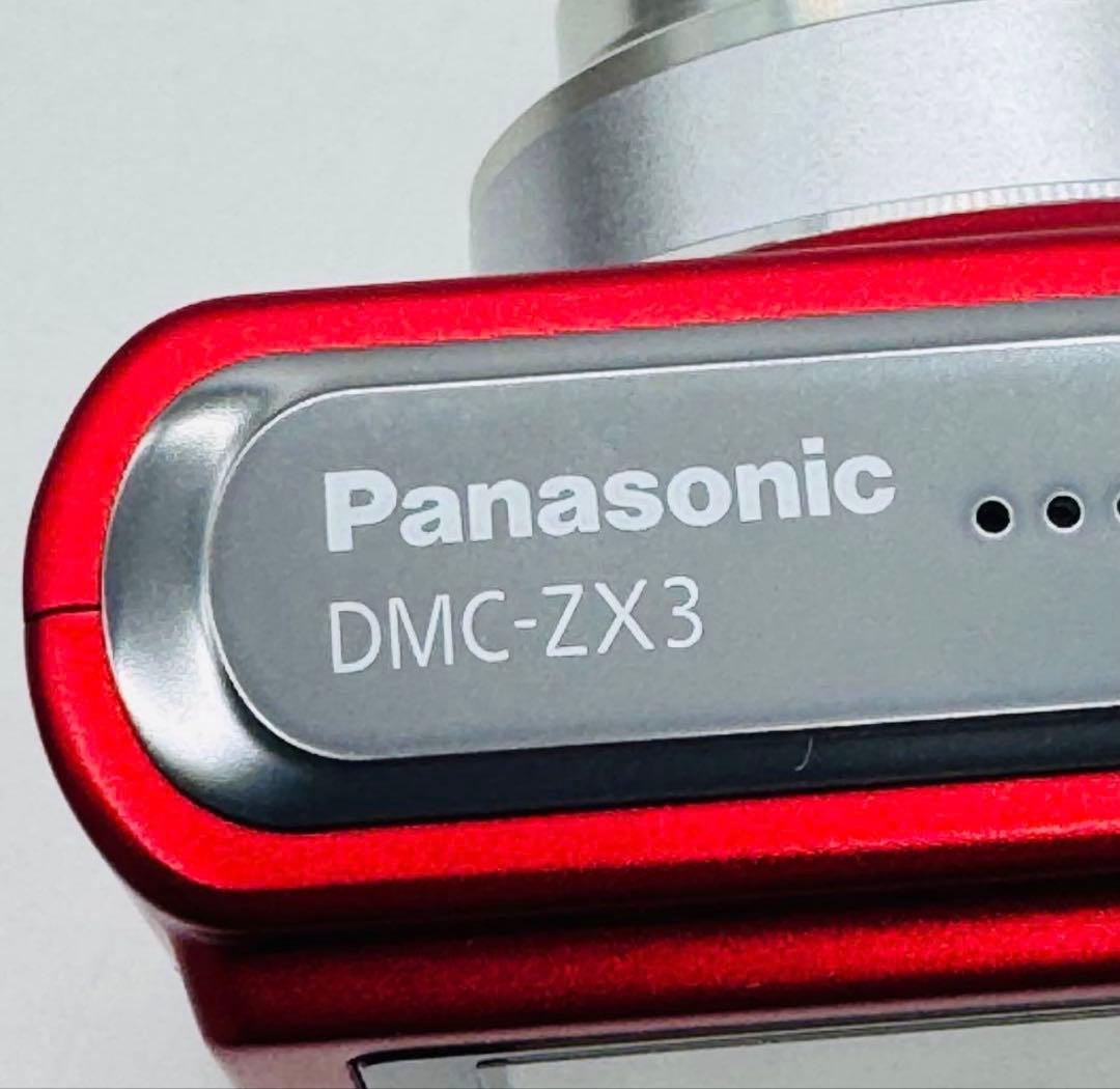 【極美品・箱付】パナソニック LUMIX DMC-ZX3 バッテリー2個　日本製