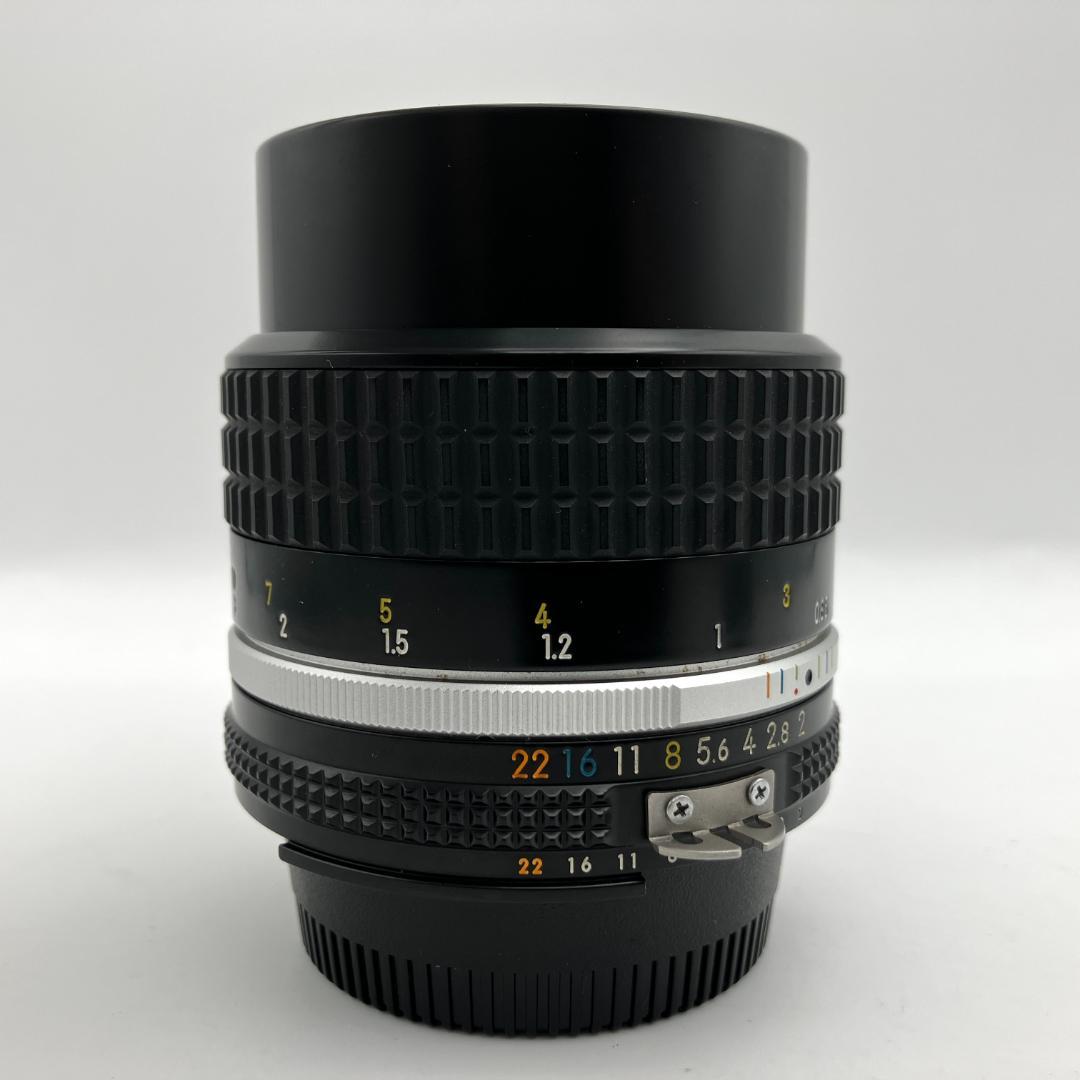 美品 Nikon Ai-S NIKKOR 85mm F2 単焦点レンズ