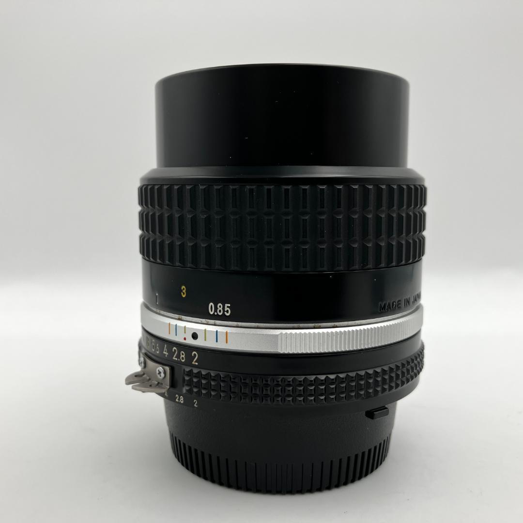 美品 Nikon Ai-S NIKKOR 85mm F2 単焦点レンズ