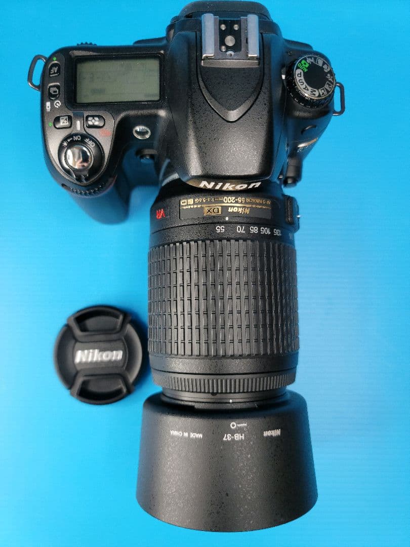 【完動美品】 Nikon D80 + AF-S DX VR 55-200mm …