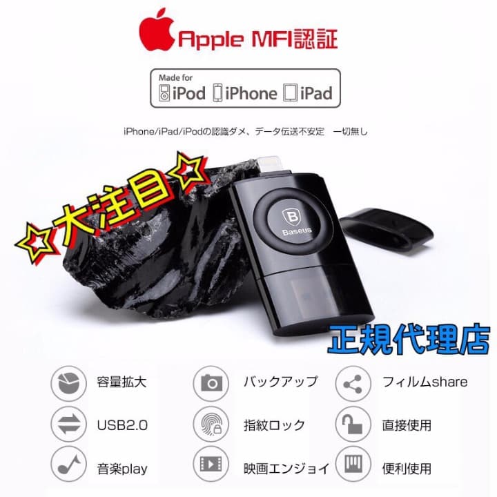 ☆限定品☆Apple認定/外部メモリー/正規代理店