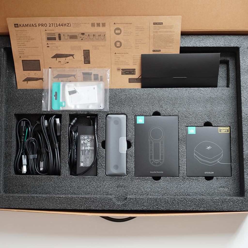 【美品】HUION Kamvas Pro 27 (144Hz) 液タブ 4K