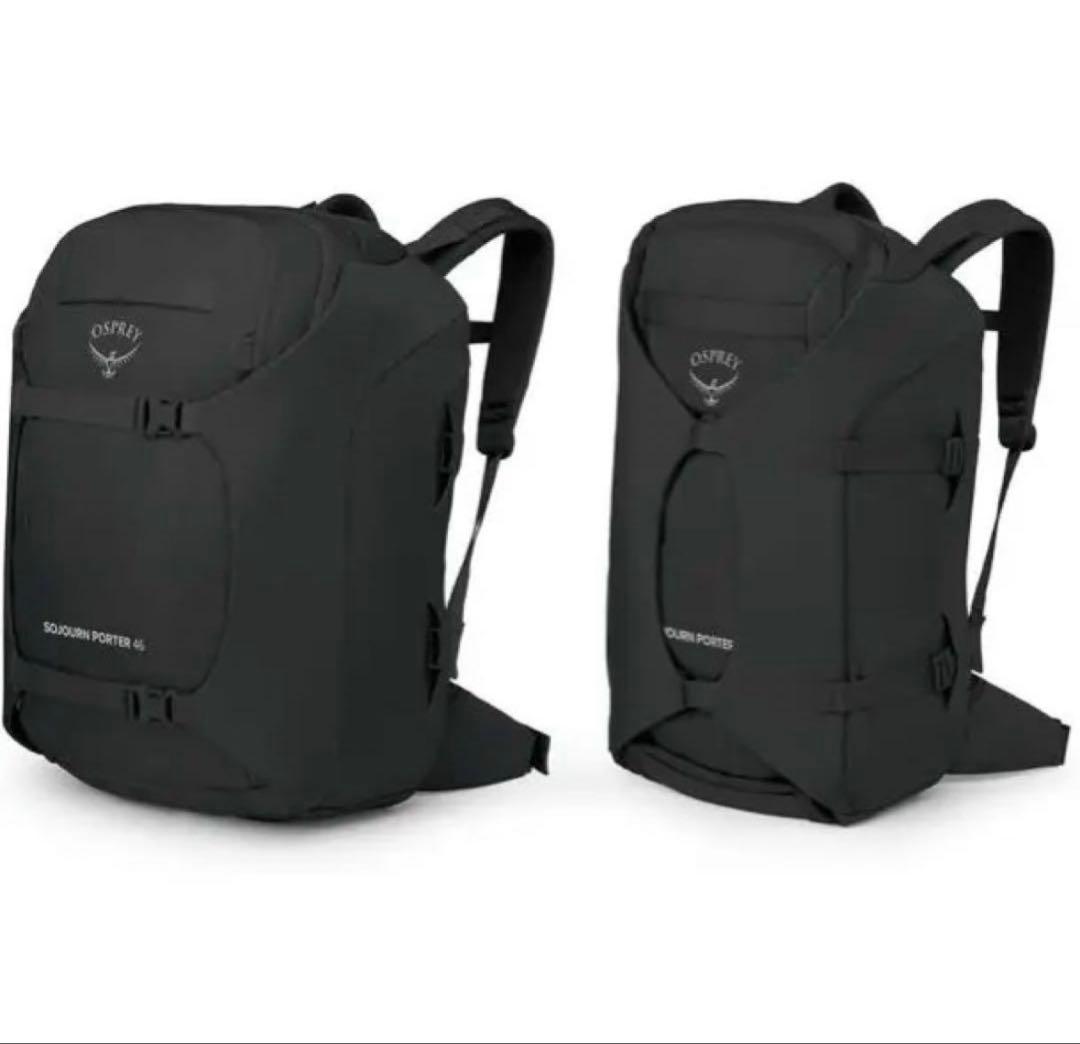 [美品]OSPREY SOJOURN PORTER 46ブラック　オスプレー