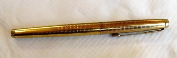 パーカー　14K　point　・14K　GF　cap & barrel 　万年筆