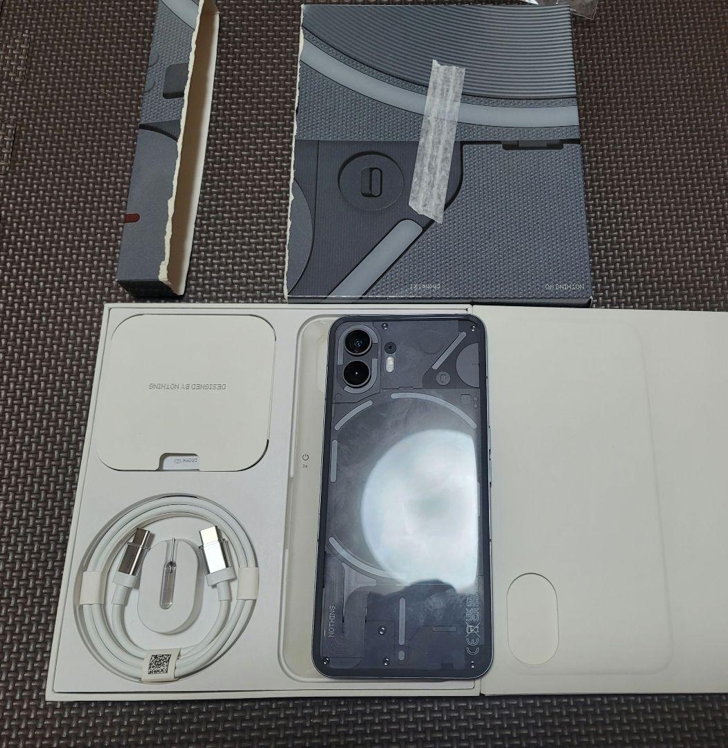Nothing Phone (2) クリア Android ナッシング