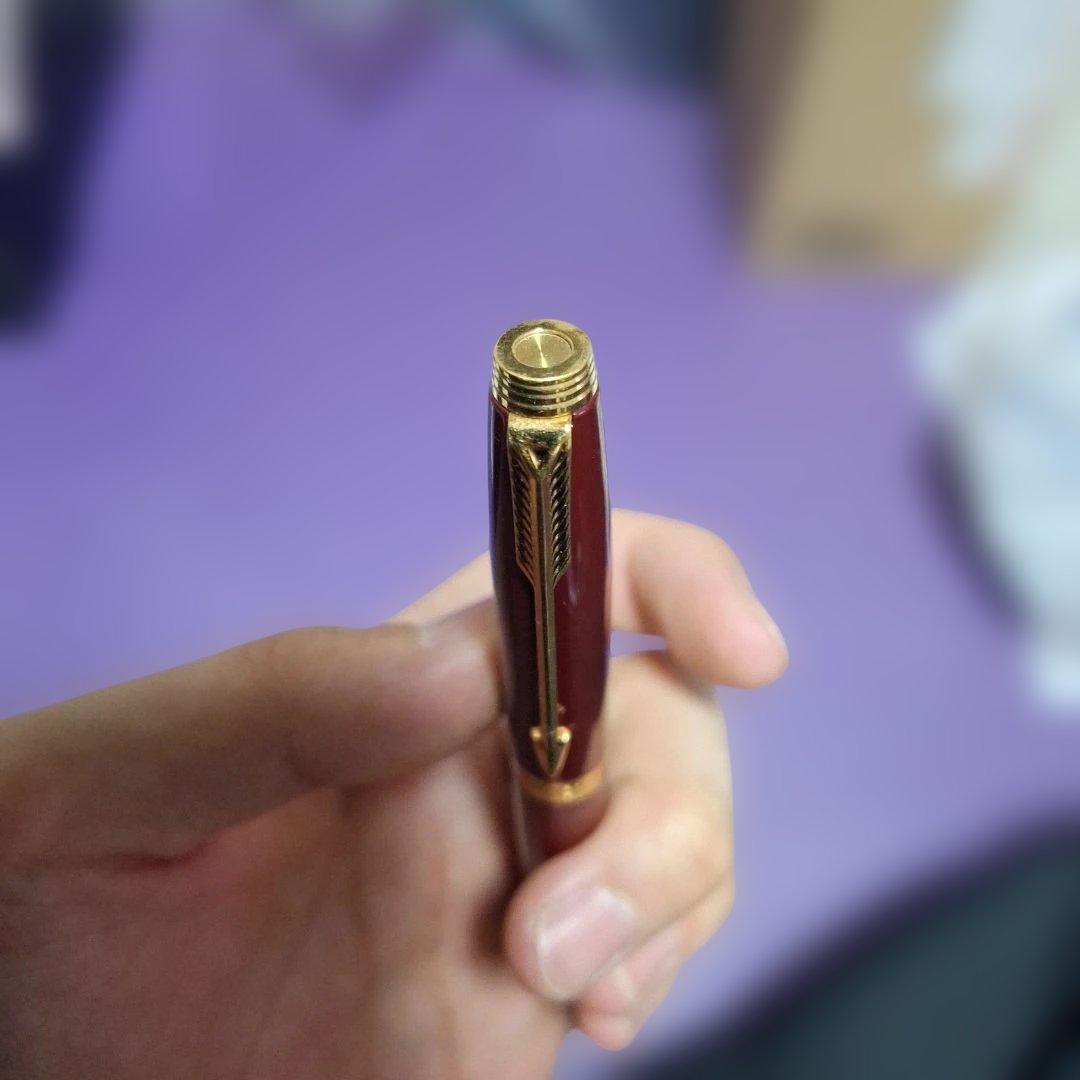 PARKER パーカー 万年筆 ペン先 585M ボルドー