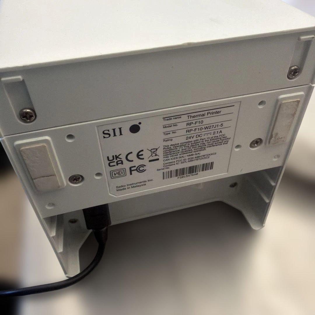【動作確認済】セイコー SII レシートプリンター RP-F10