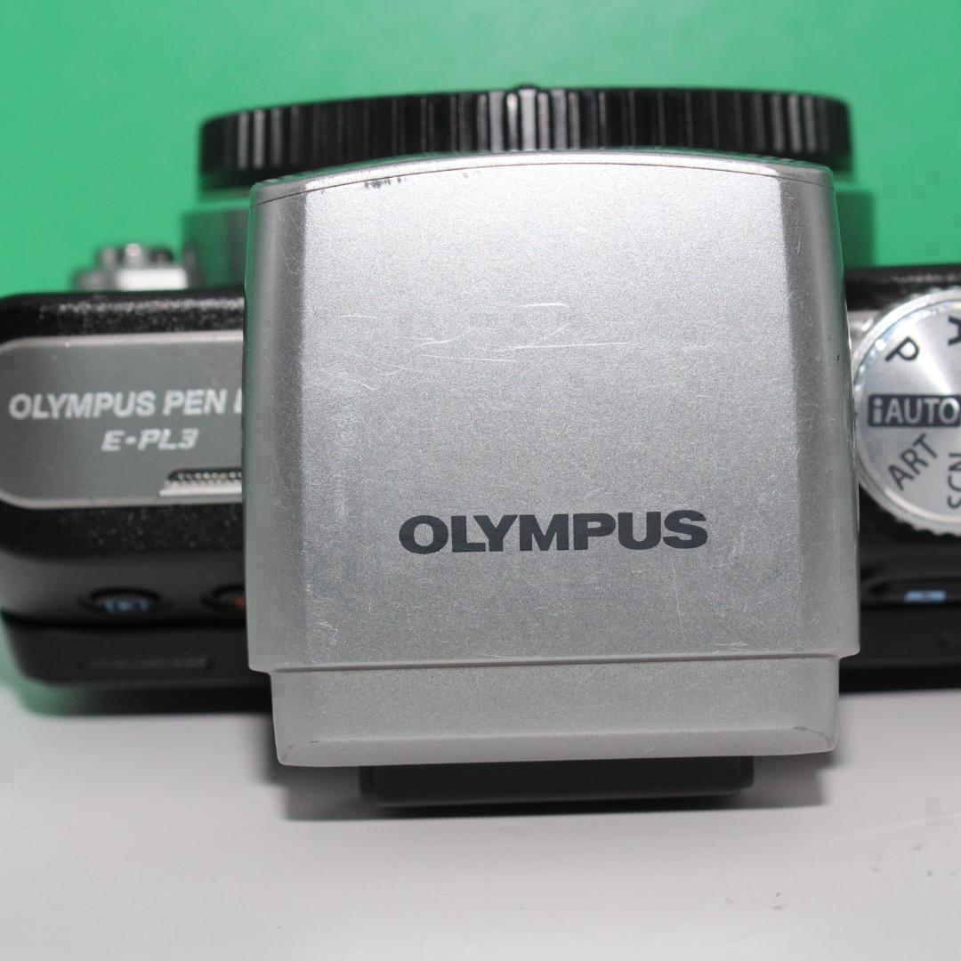 【動作確認済・ショット数7207】OLYMPUS E-PL3 ストロボ付