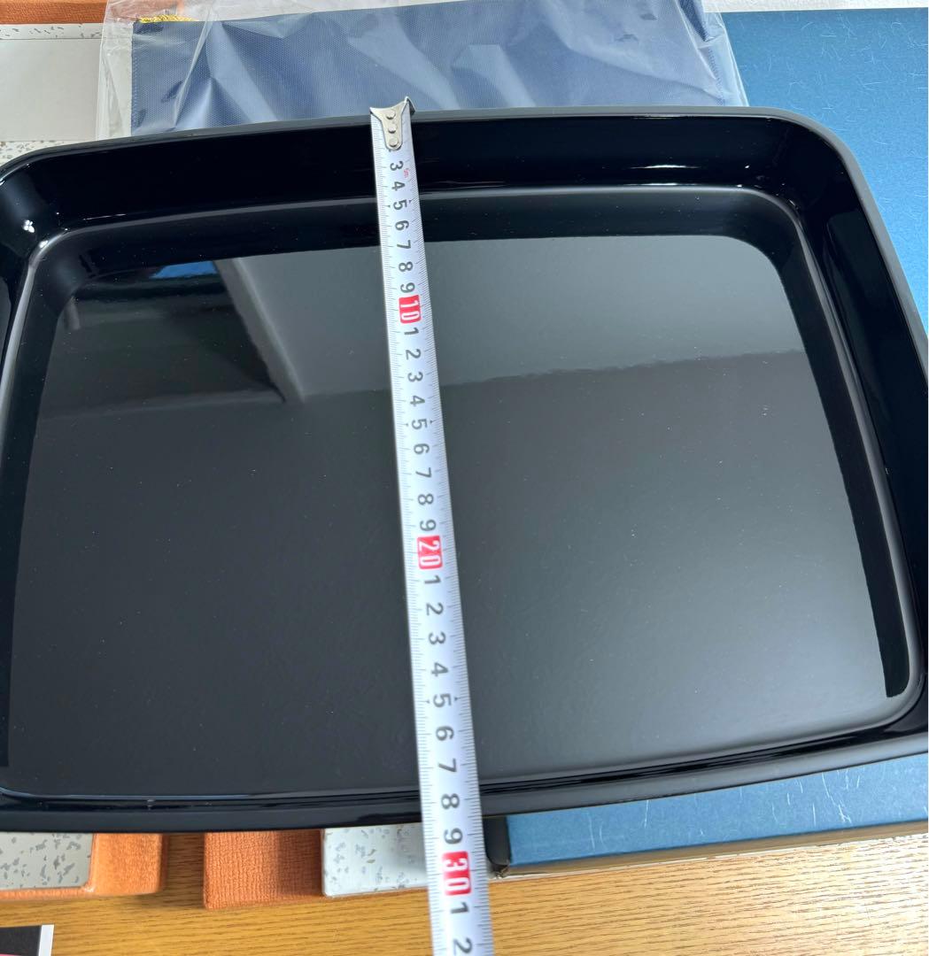 紀州漆器　広蓋　未使用品　共箱