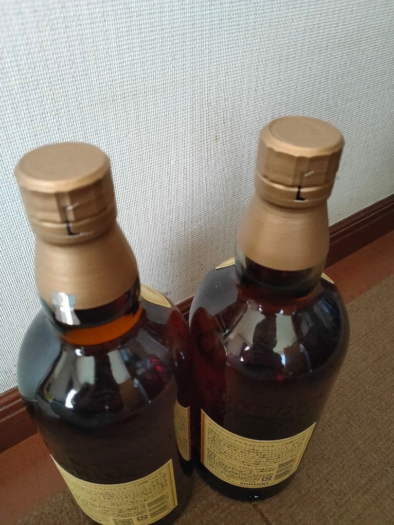 山崎 12年 シングルモルトウイスキー 700ml 2本セット 箱なし