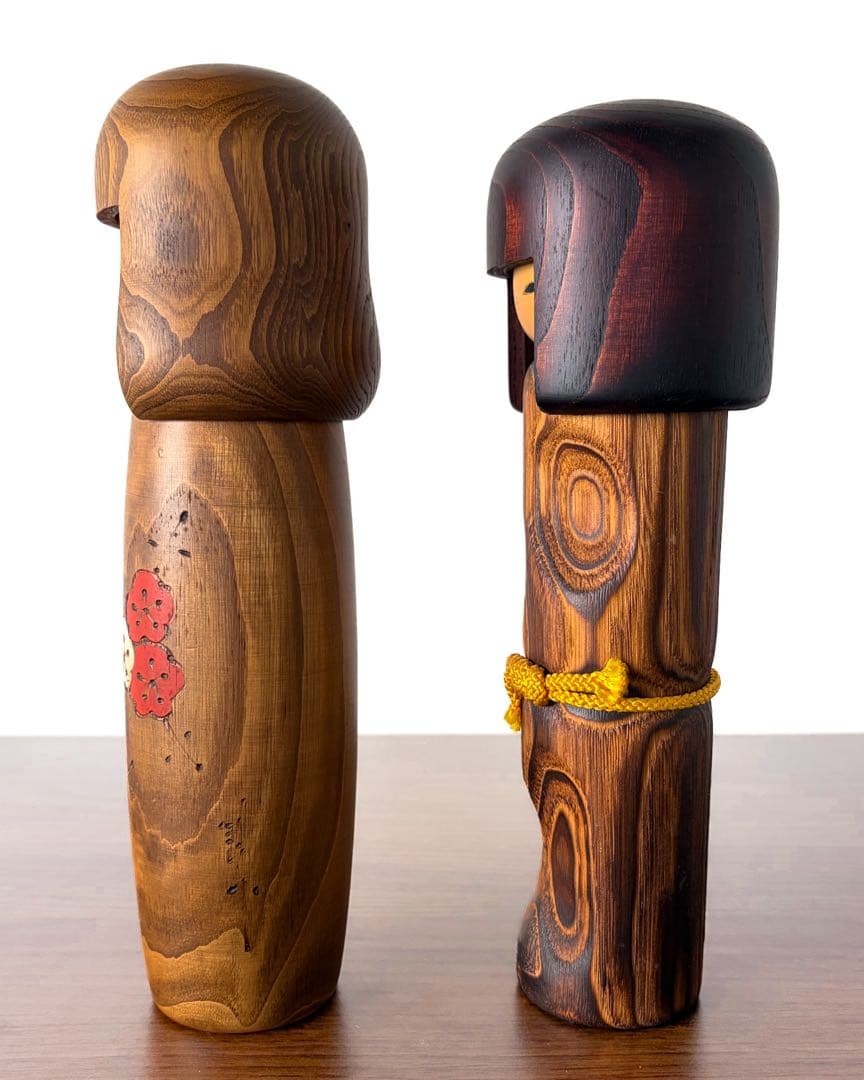 創作 こけし セット まとめ まとめて レトロ 卯三郎 季 kokeshi 人形