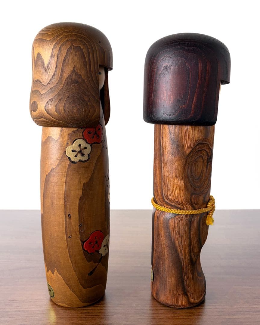 創作 こけし セット まとめ まとめて レトロ 卯三郎 季 kokeshi 人形